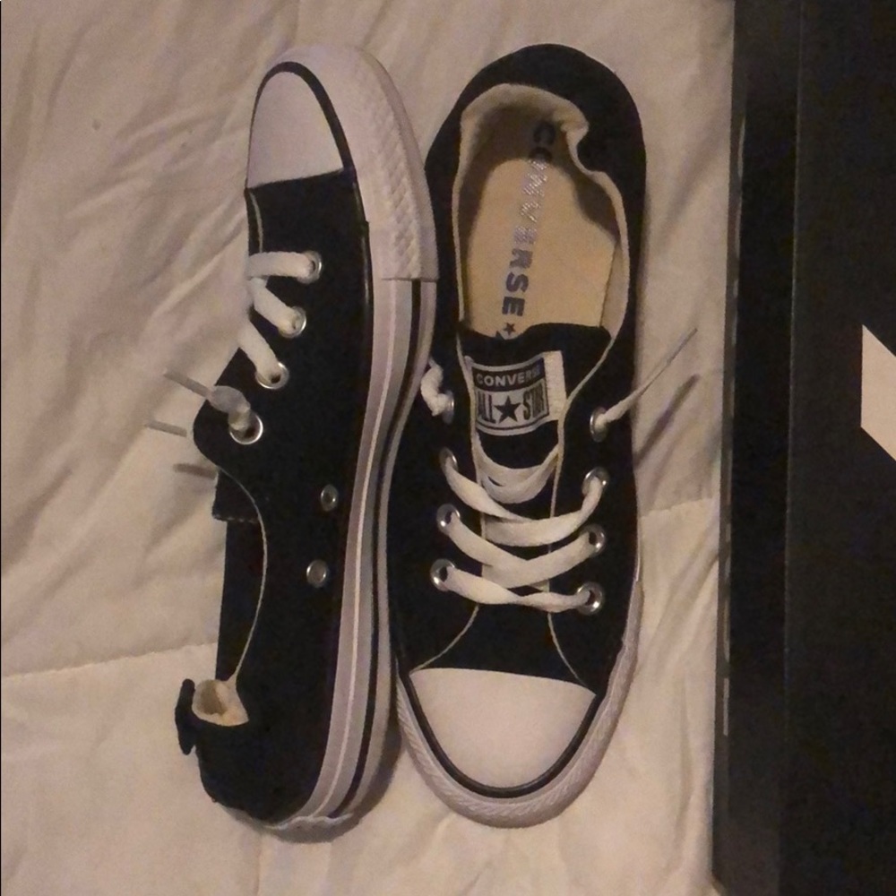 Black converse